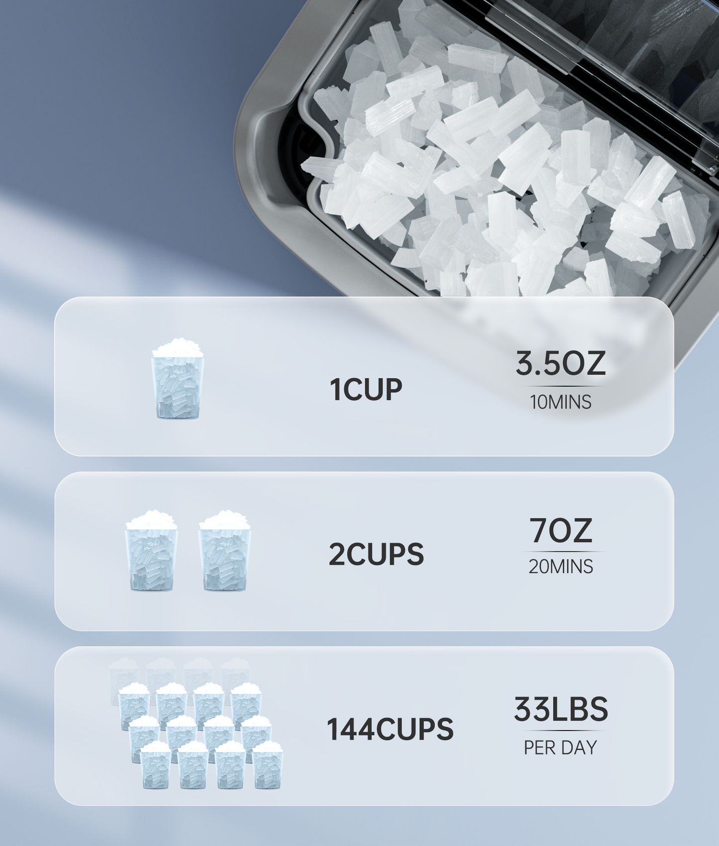 EASYERA Nugget Ice Maker